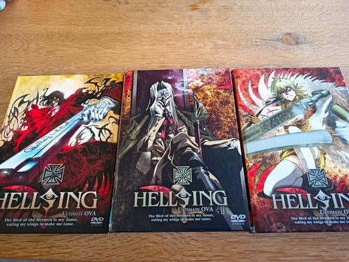 Ksm hellsing ultimate ova dvd - ksm,