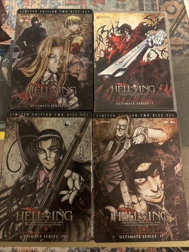 Hellsing steelbook anime dvd - anime,