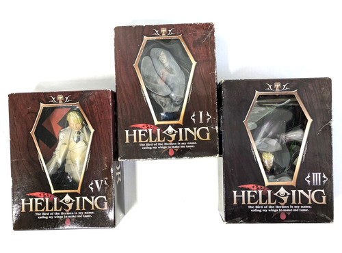 Hellsing relief figure set - hellsing, di