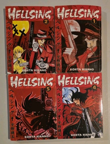Lotto manga hellsing - 1,, 2