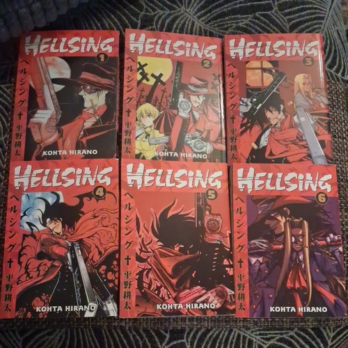 Hellsing manga complete set - hellsing,