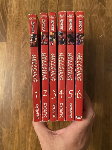 Hellsing edizione dynamic - hellsing, 1-6