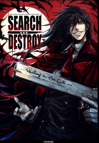 Metajan hellsing fan art book - metajan,