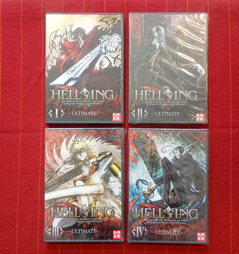 Hellsing ultimate kaze dvd 1 - ultimate,